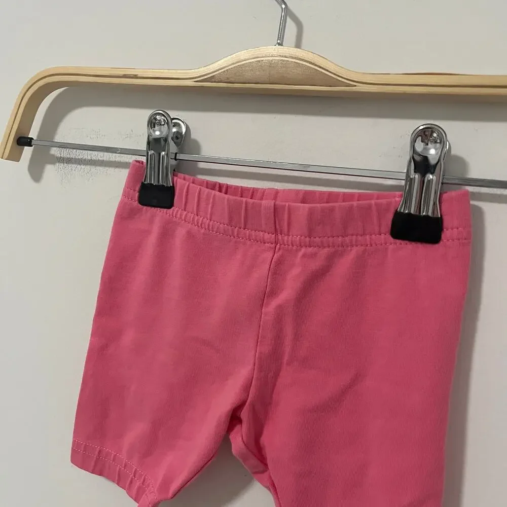 Carter's Baby Girl Zoo Animal Print Two Piece Short Set Size 2T